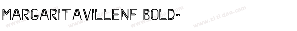 MargaritaVilleNF Bold字体转换